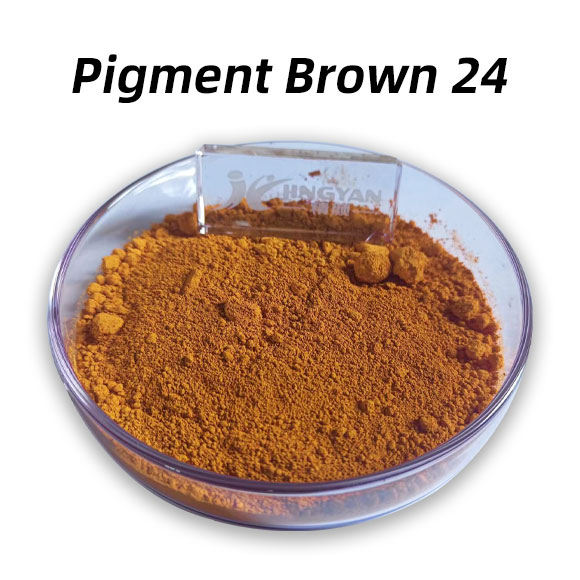 顏料棕24（P.Br.24）耐高溫無機顏料鈦鉻棕成分特性與應用解析